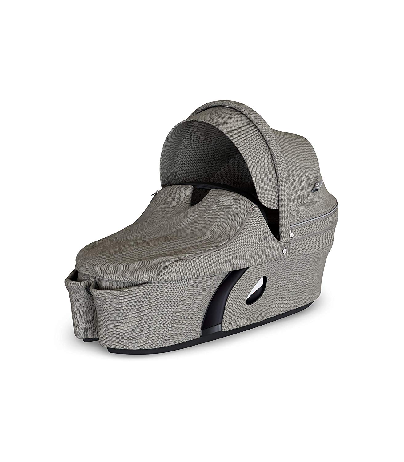 STOKKE® Xplory® 6 Stroller Multifunctional Pushchair with Protective Ergonomic Seat Colour: Black Melange