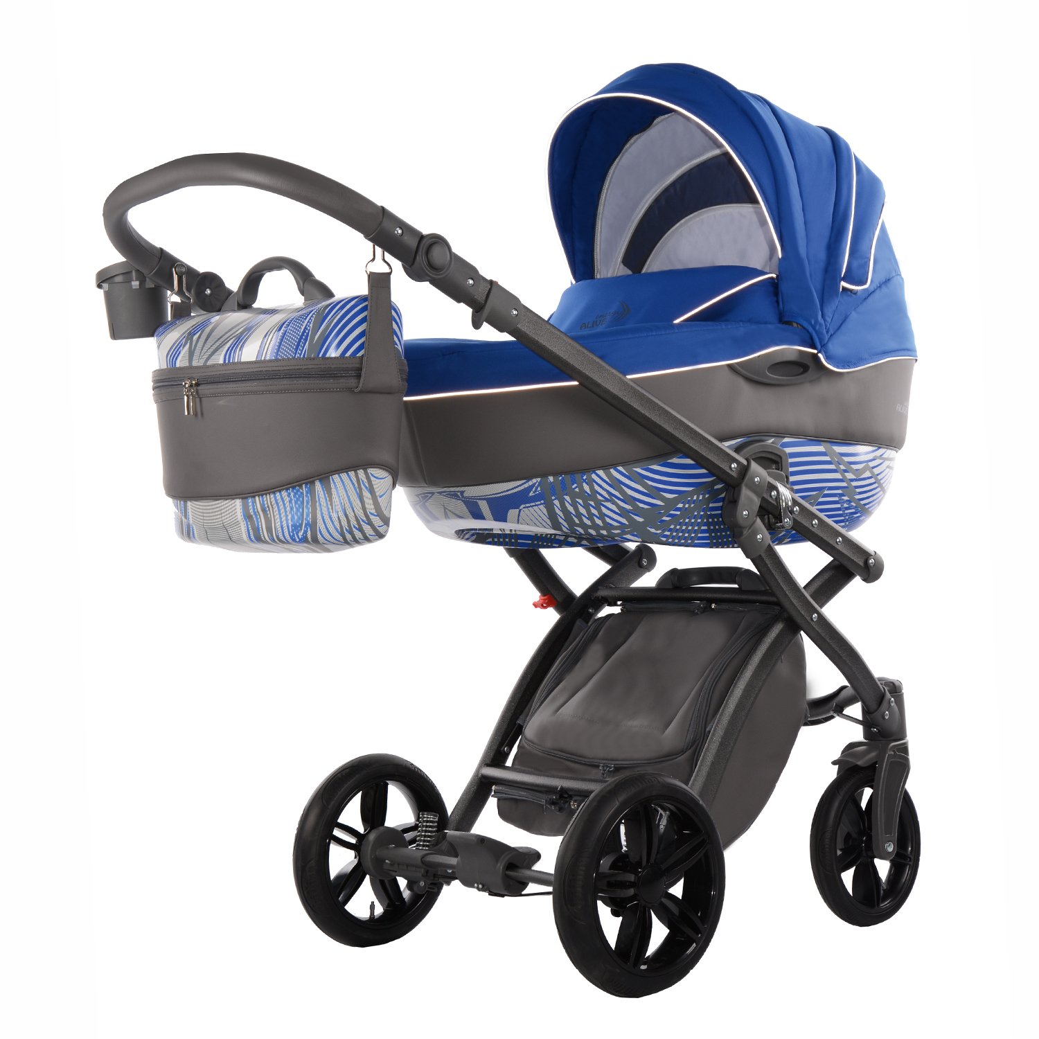 Knorr-Baby Alive Energy 3544-4 Combi Pushchair Azure Blue