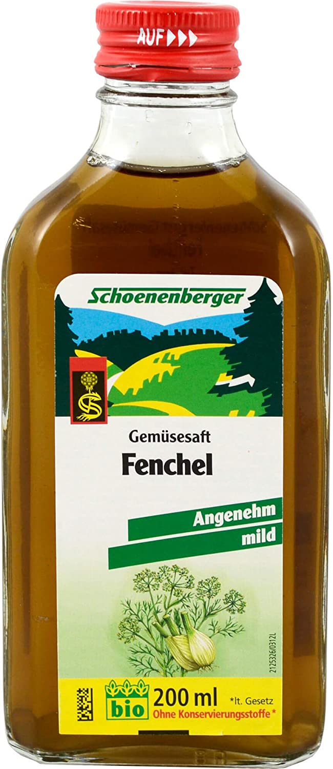 Fennel, Juice and Scho \'Enenberger Medicinal Plant Juice 200ml