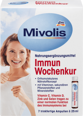 Mivolis Immune weekly treatment ampoules 7 pcs., 175 ml