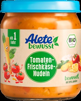 Menu Tomato-cream cheese-pasta from 1 year, 250 g