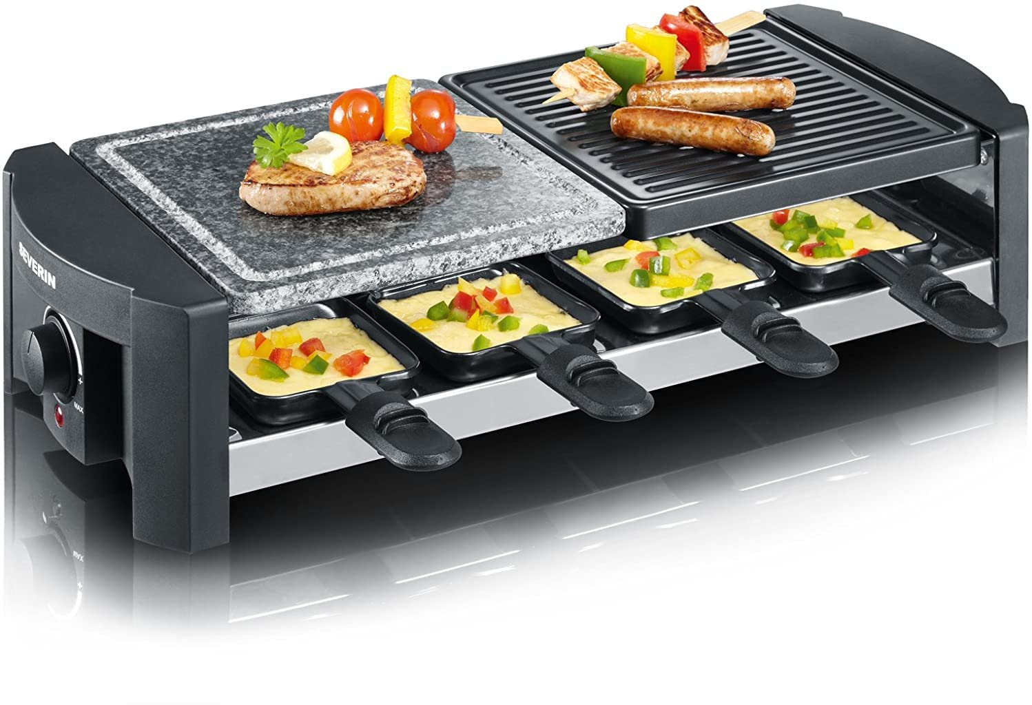 SEVERIN RG 2683 - raclette/grill/hot stone - black