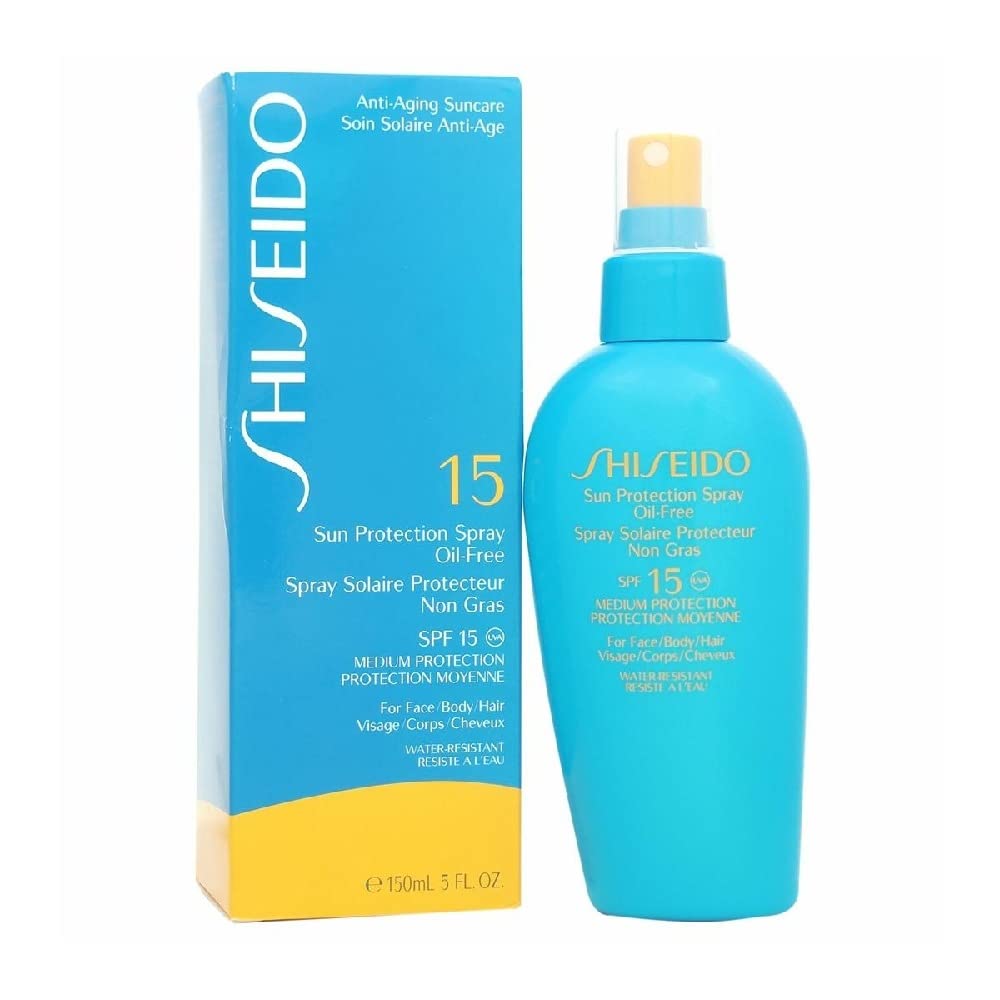 Shiseido Sun Care Sun Protection Spray Oil-Free SPF 15 Sun Spray 150 ml