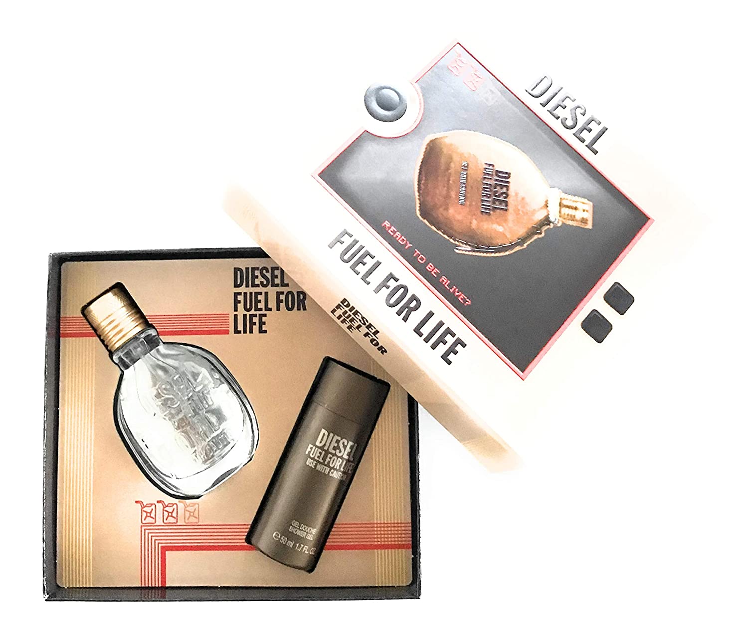 Diesel Fuel For Life Homme Set With Shower Gel~30Ml-50Ml