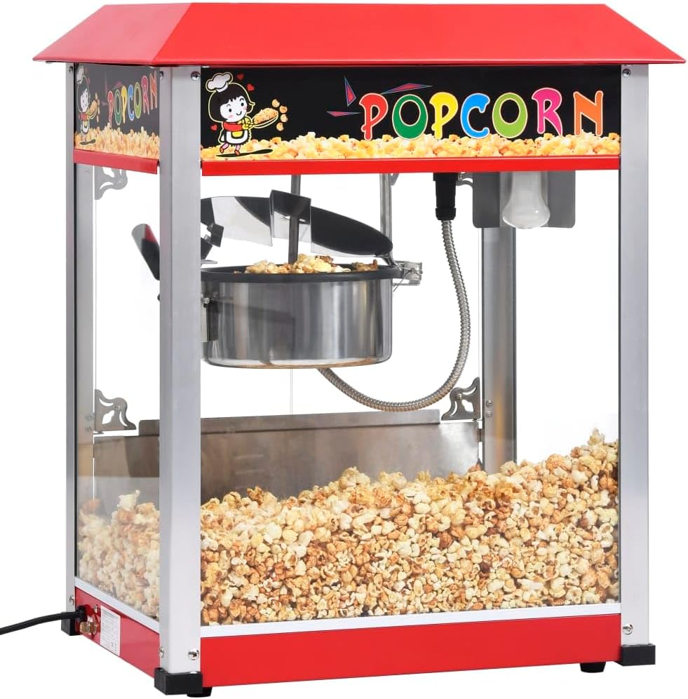 Cozynest Popcorn Machine with Teflon Cooking Pot Popcorn Maker Cinema Cinema Popcorn Machine Maker Popcorn Machine 1400 W