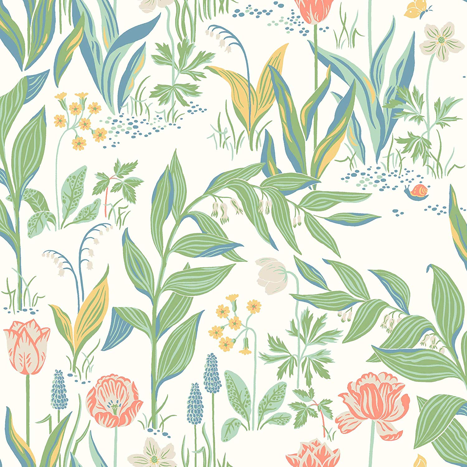 Boraswallpaper In Bloom 7218 Spring Garden