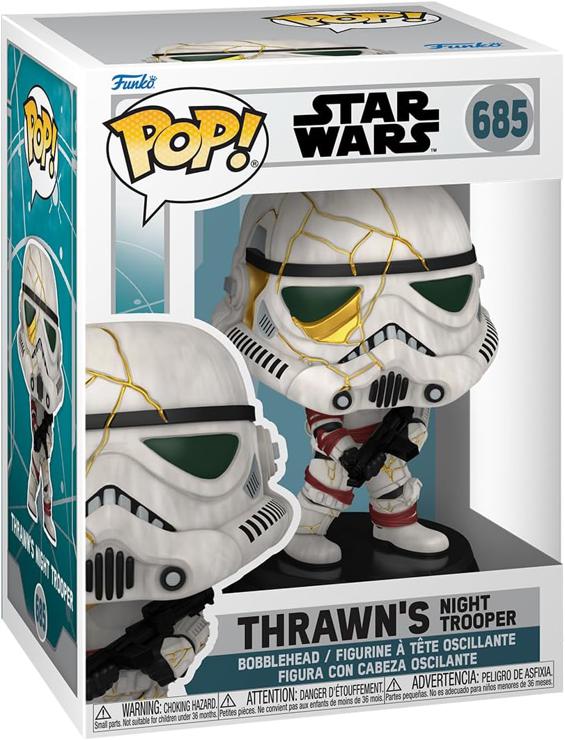 Funko Pop! Vinyl: Star Wars Ahsoka - Thrawn's Night Trooper (Right) -Figure de Vinyle à Collectionner - Toys for children and adults - Fans of Télévision