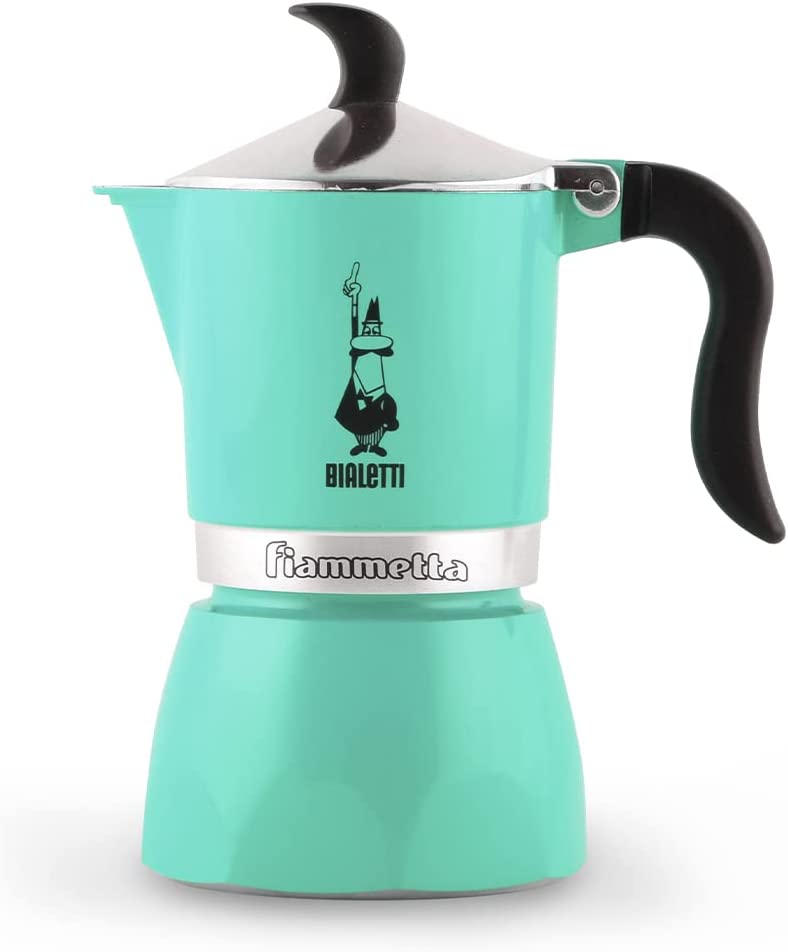 Bialetti Fiammetta Artic Lights Coffee Machine 3 Cups Aluminium
