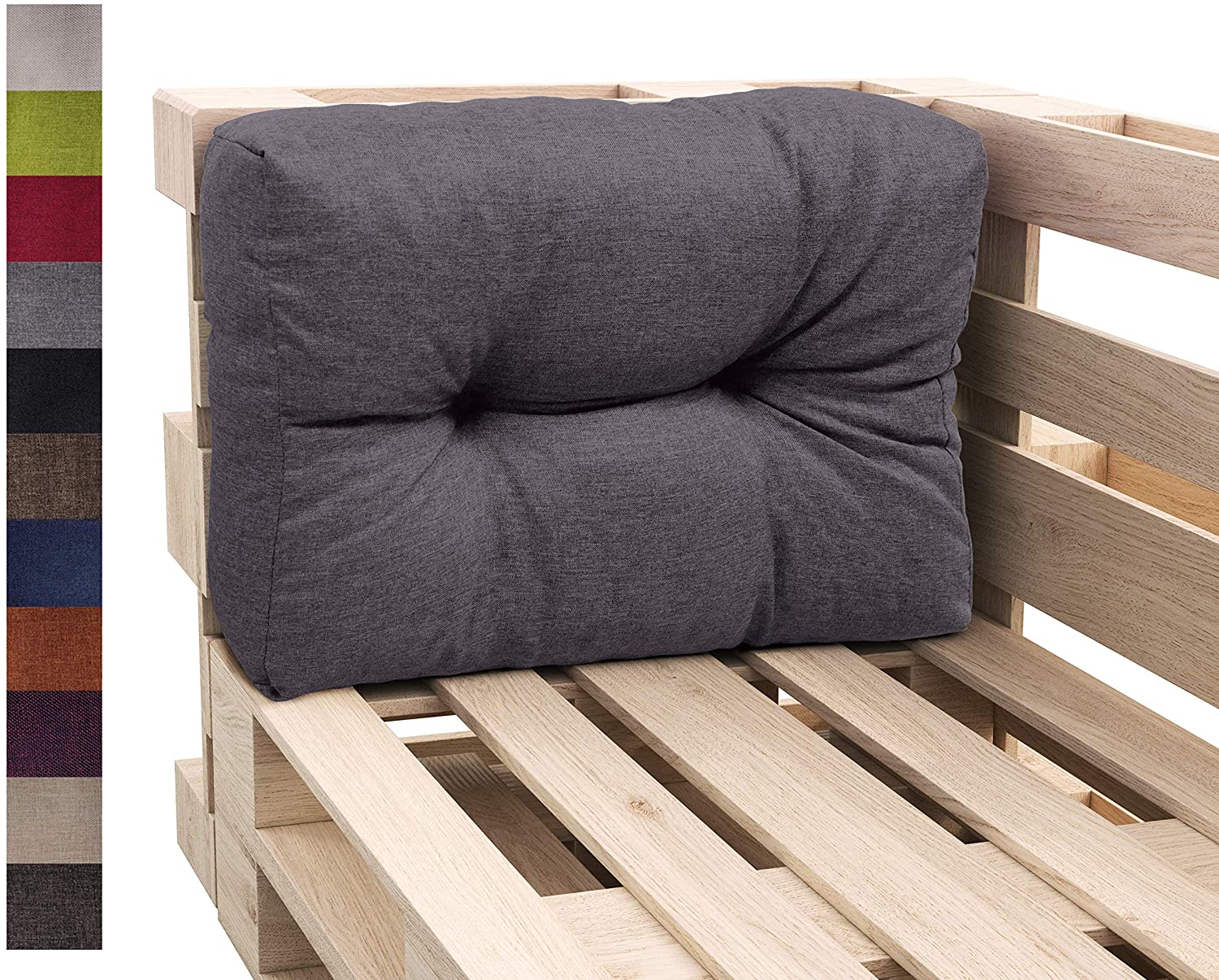 Sunnypillow Pallet Cushion Pad Set For Euro Pallets Indoor And Outdoor Pall