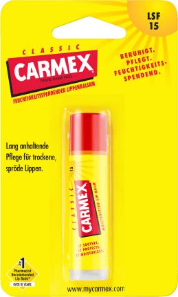 Carmex Lippenpflege Classic LSF 15, 4,25 g