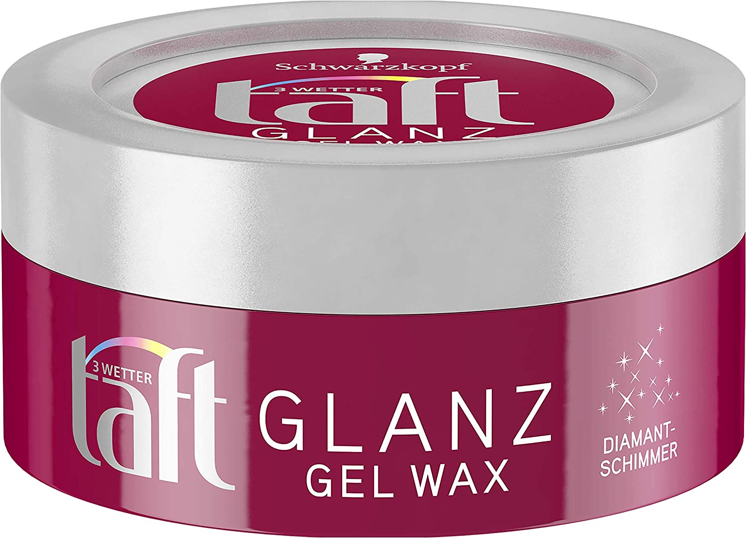 wetter taft  Schwarzkopf 3 Weather Taffeta Gel Wax Gloss Ultra Strong Hold 4 Pack of 5 x 75 ml