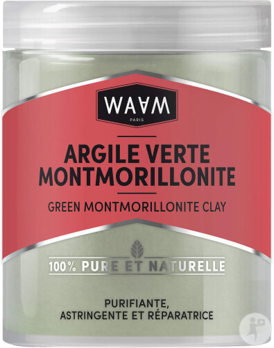 Waam Green Montmorillonite Clay Jar 250g