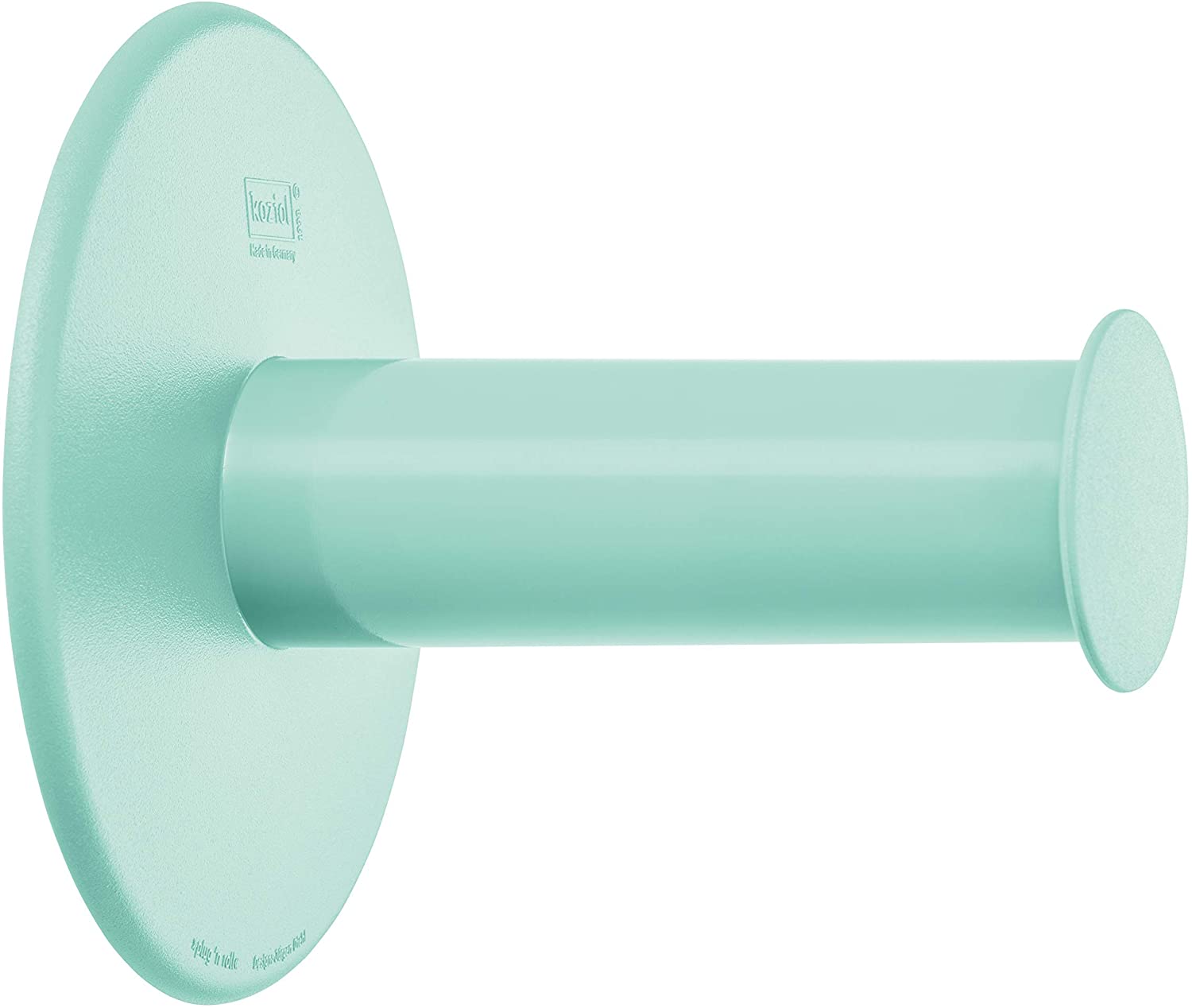 KOZIOL Plastic Plug-n-Roll Toilet Paper Holder
