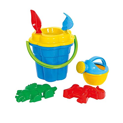 Wader Flower Pail/ Sieve/ Spade/ Rake/ Sand Moulds And Watering Can For Chi