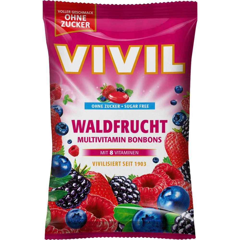 Forest Fruit Multivitamin Bonbons, sugar-free