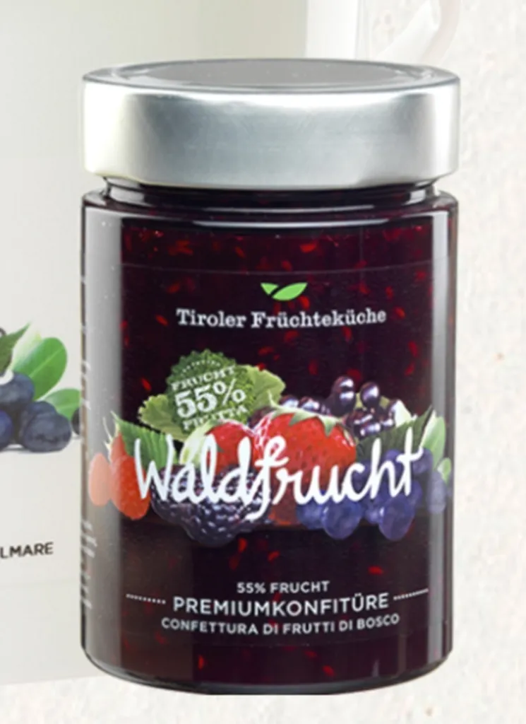 Waldfrüchtekonfitüre 420 gr. - Unterweger - Tiroler Schmankerl