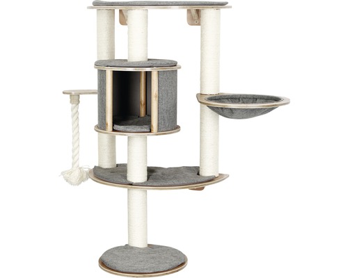 Wall scratching post KERBL Dolomit Tofana Pro 70x47x117 cm gray