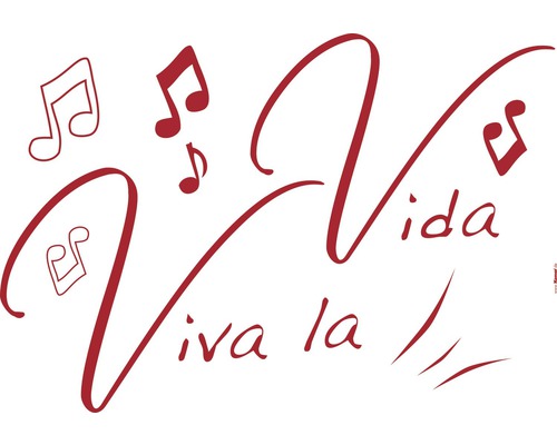 Wall sticker Viva La Vida 50x70 cm