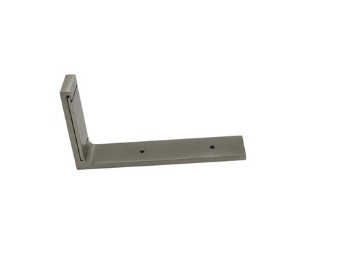 Wall bracket for curtain rail Smart stainless steel look 12.2 cm