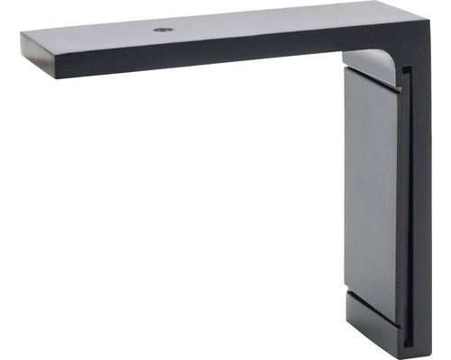 Wall bracket for curtain rail Smart black 7.3 cm