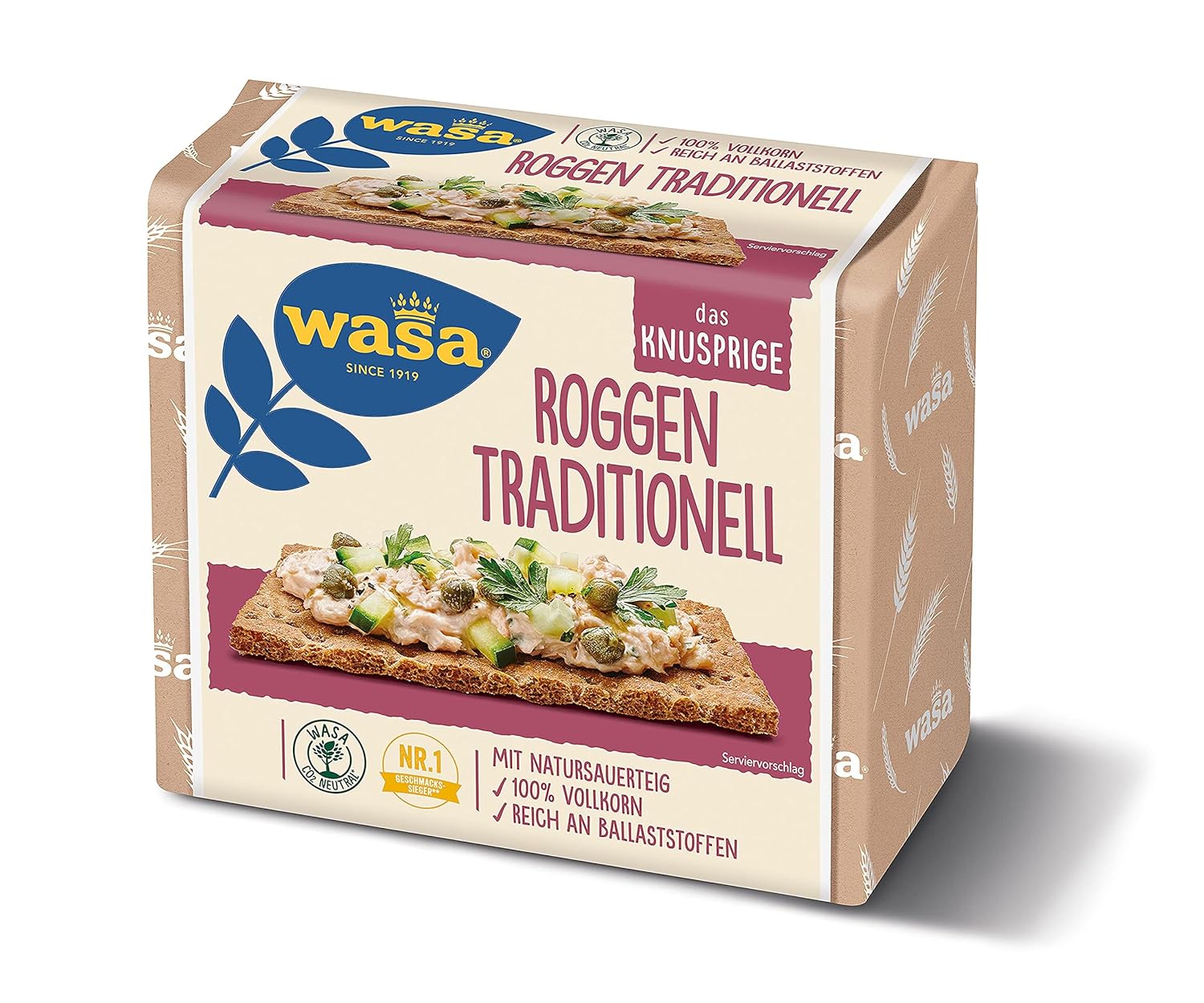 Wasa Crispbread Rye Traditional, 235 g