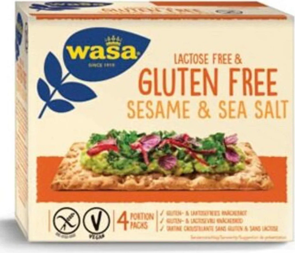 Wasa Crispbread Sesame & Sea Salt Gluten-Free 240g