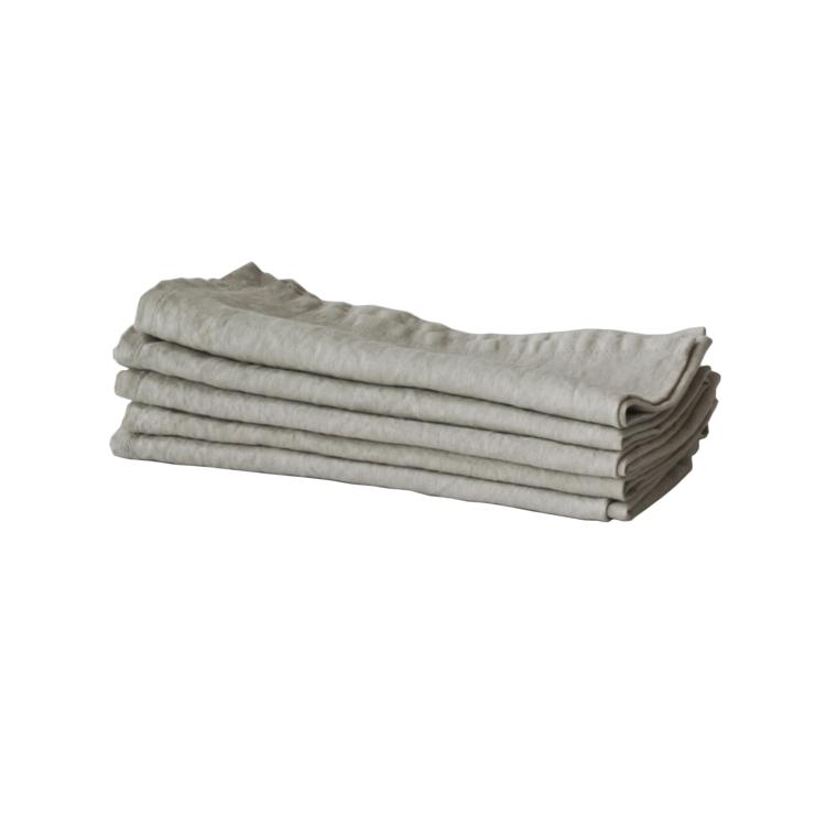 tell-me-more Washed Linen Napkin