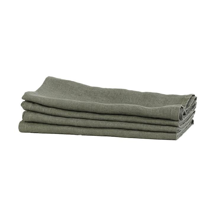 tell-me-more Washed Linen Napkin