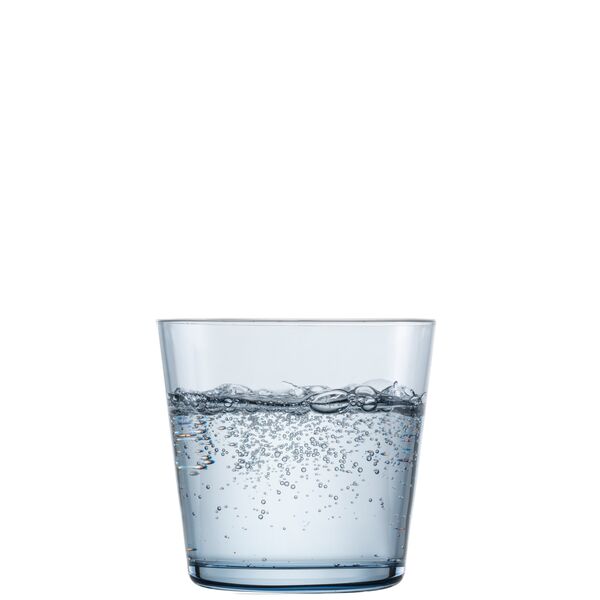 zwiesel-glas Water Sonido No. 42: Smoke Blue, Content: 367 Ml, D: 90 Mm, H: 85 Mm