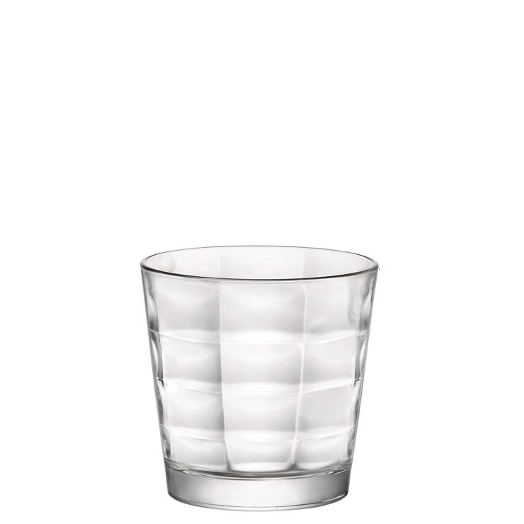 Water cup Cube 24.5 cl, contents: 245 ml, H: 85 mm, D: 81 mm