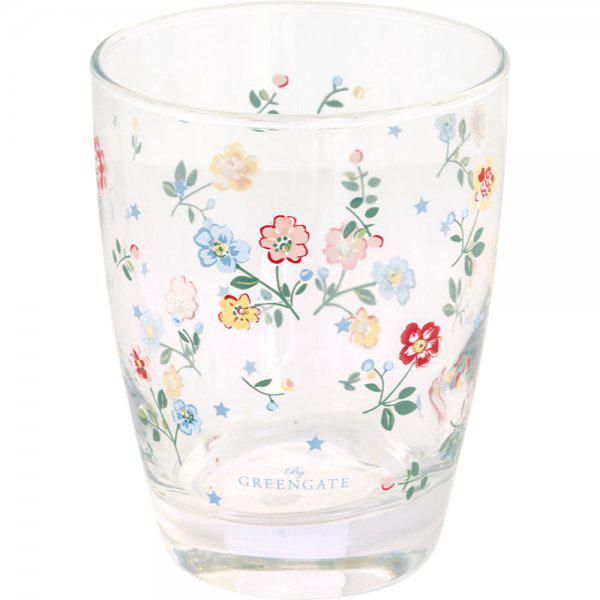 Water glass Adelena White (300ml) from Greengate