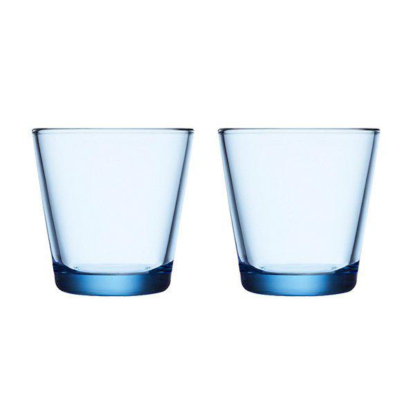 Water glass glass Kartio Aqua Blue (small) from Iittala