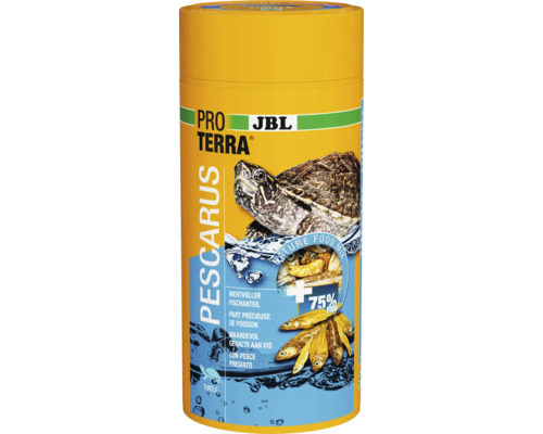 Water turtle snack JBL PROTERRA PESCARUS fish treat for marsh and water turtles 1000 ml