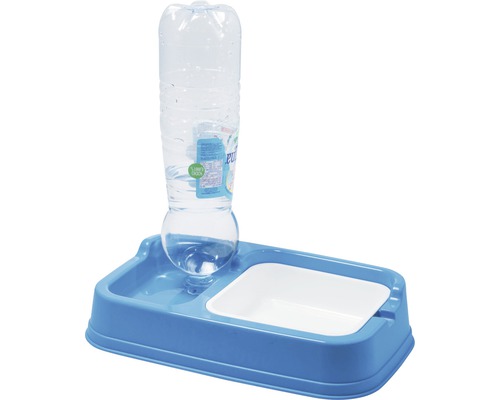 Water dispenser, food dispenser 34 x 20.5 x 7 cm random color selection