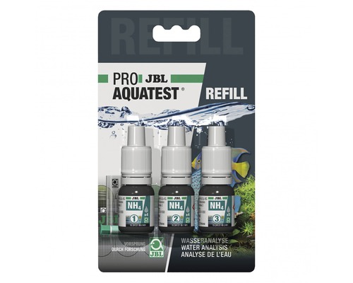 Water test JBL ProAquaTest NH4 ammonium refill test