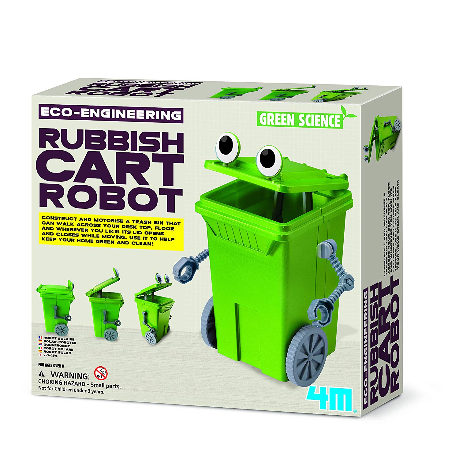 Great Gizmo Waste Basket Robot