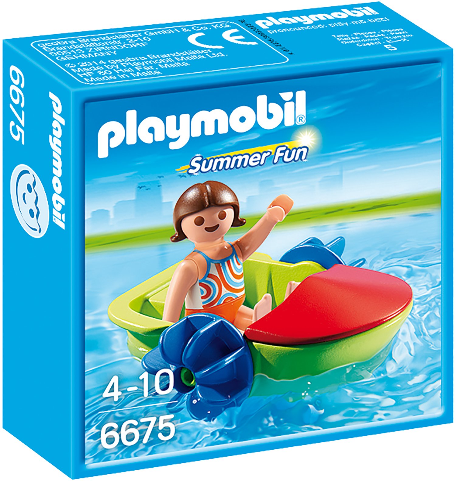 Playmobil Water Park Childrens Paddle Boat