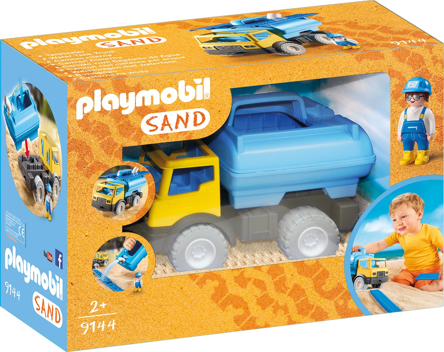 Playmobil Water Tank Truck Play Set