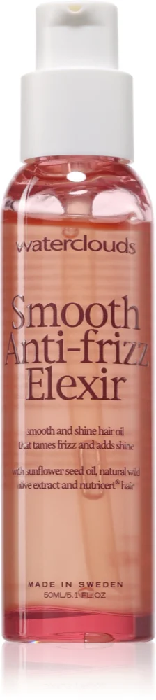 Waterclouds Smooth Anti-Frizz Elexir hair oil for unyielding and damaged hair