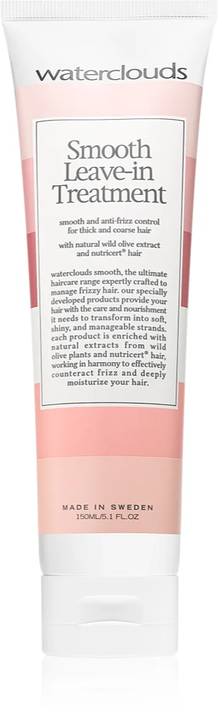 Waterclouds Smooth Leave-In Treatment rinse-free care for unyielding and damaged hair