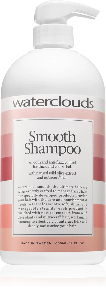Waterclouds Smooth Shampoo smoothing shampoo for unyielding and damaged hair