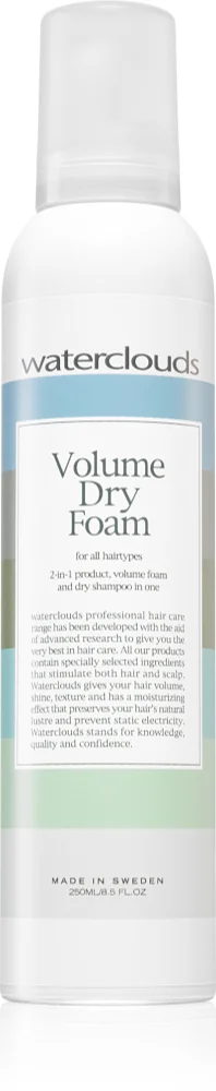 Waterclouds Volume Dry Foam Dry shampoo foam for more volume