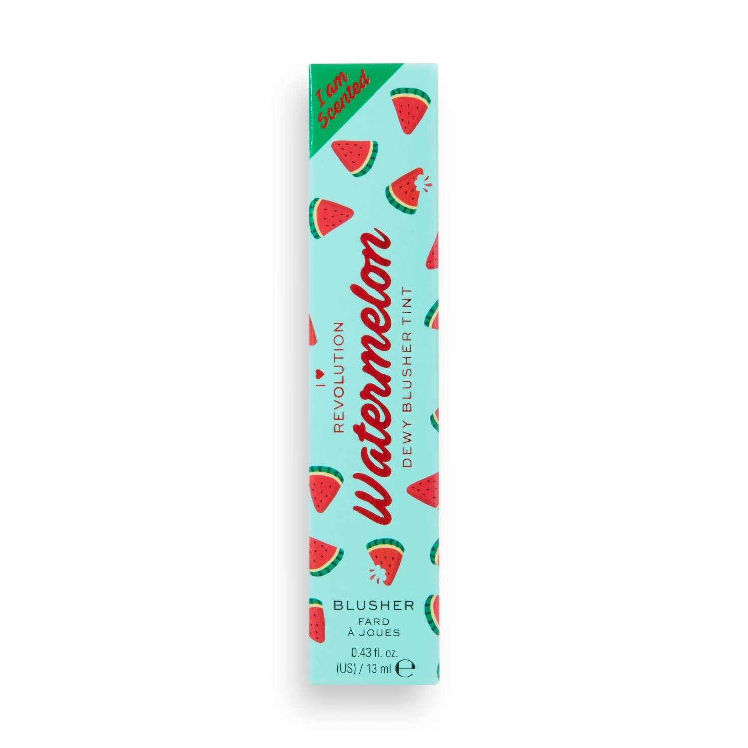 I Heart Revolution Watermelon Dewy Blusher Tint, Glazed