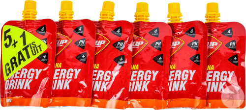 Wcup Energy Drink Banana Gel 6x80g