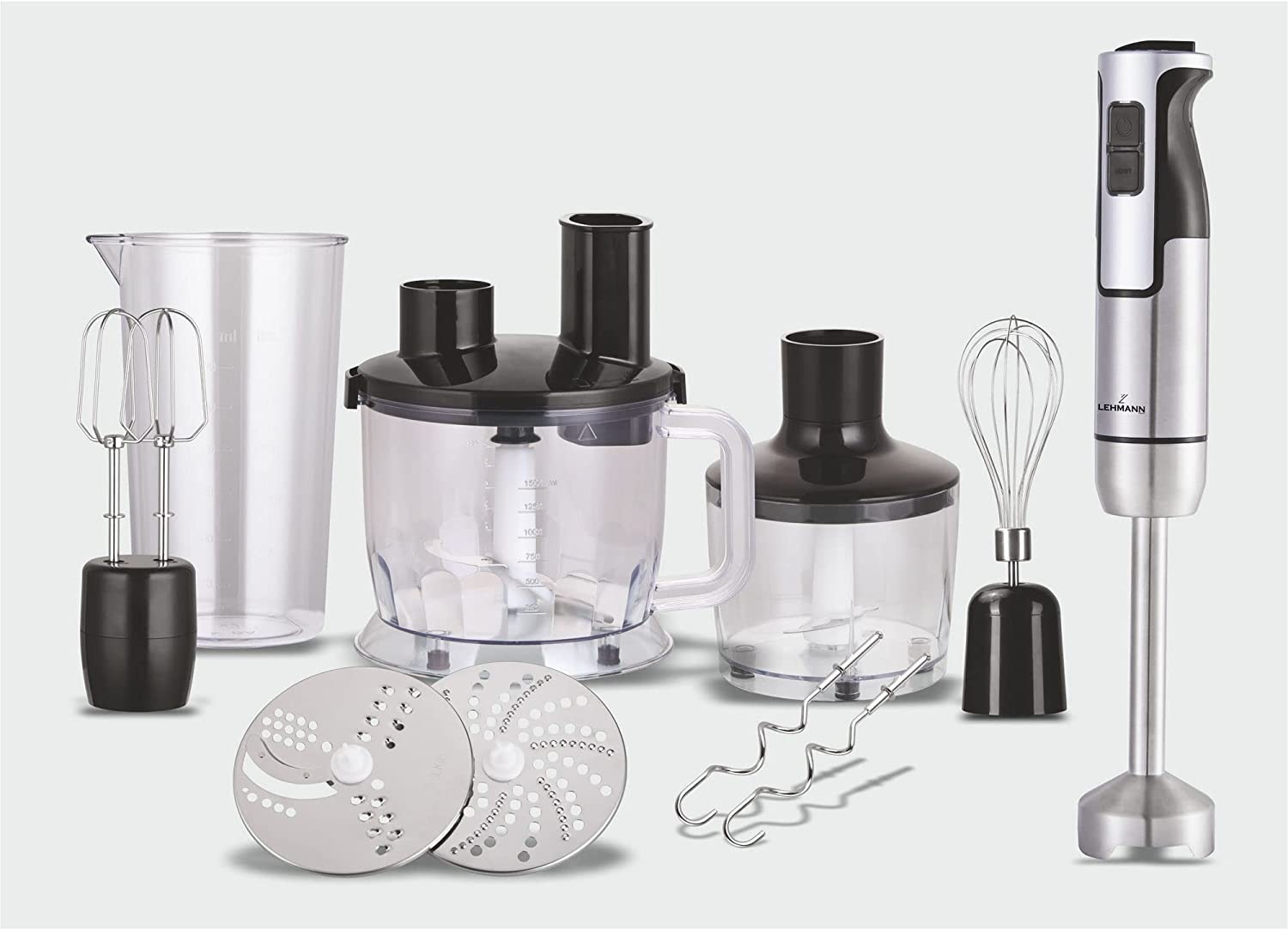 Lehmann Chopsui Multifunctional Manual Blender 1200W with Turbo Function and Speed Control