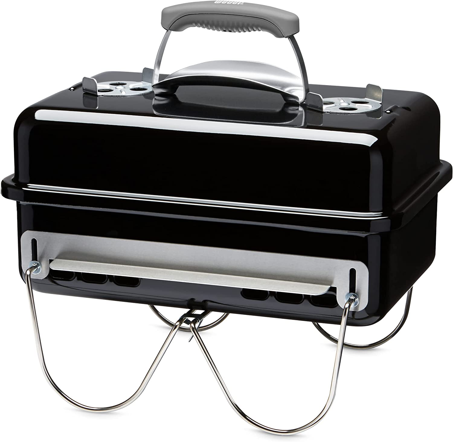 Weber Go Anywhere Portable Charcoal Grill, 42 x 26 cm, Black (1131004)