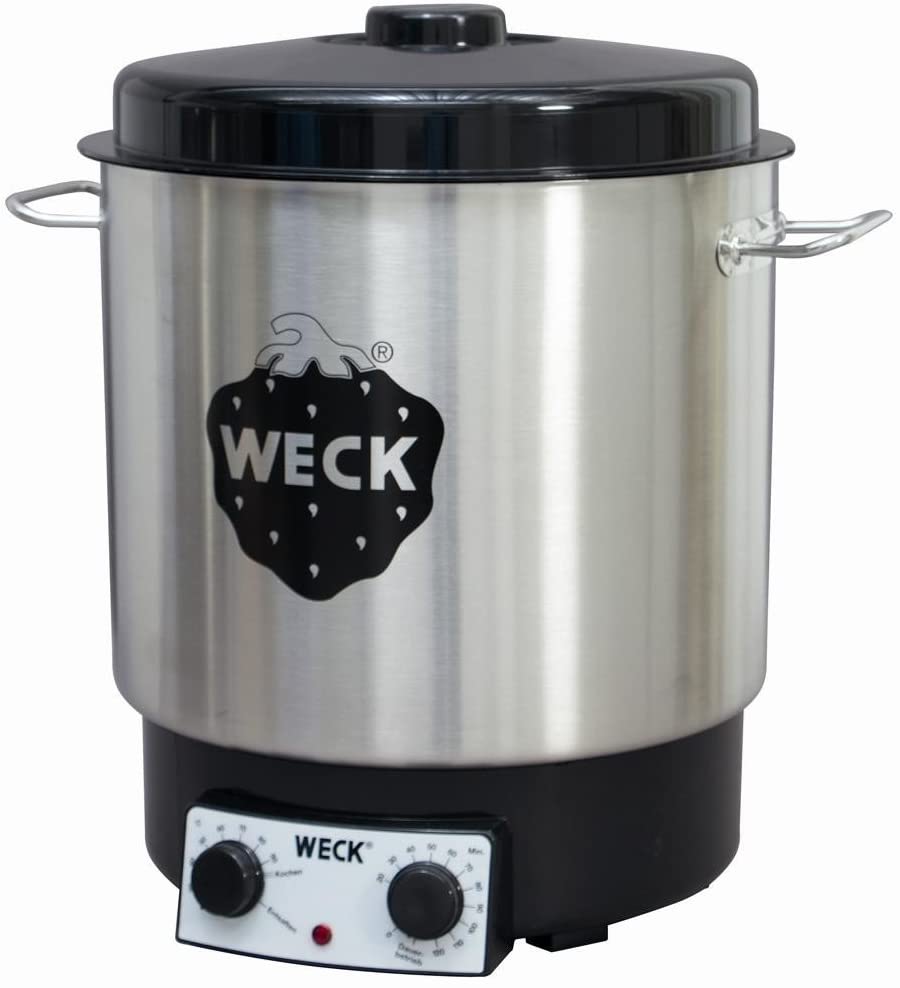 WECK WAT 25 6833 Preserving Machine Stainless Steel 30 Litres 230 V 1800 W