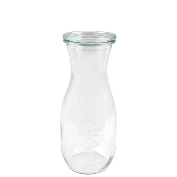 Weck Juice Bottle With Glass Lid, Content: 530 Ml, H: 184 Mm, D: 60 Mm