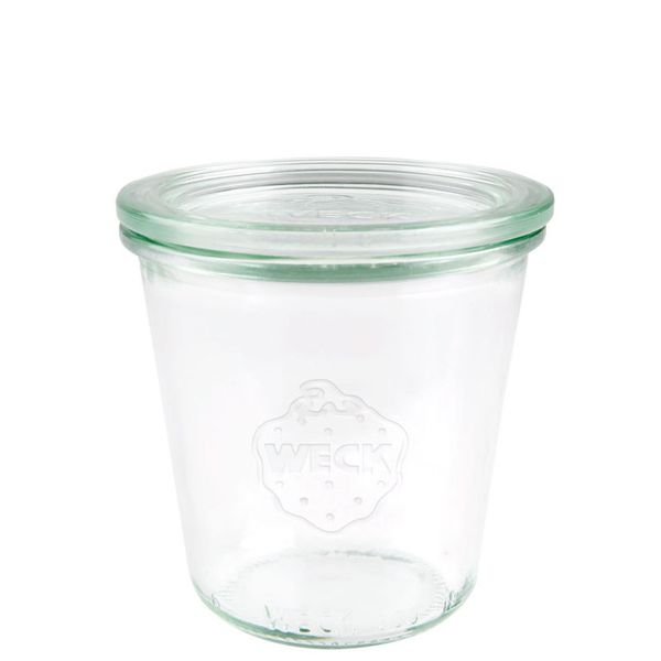 Weck Camber Glass High With Glass Lid, Content: 290 Ml, H: 87 Mm, D: 80 Mm