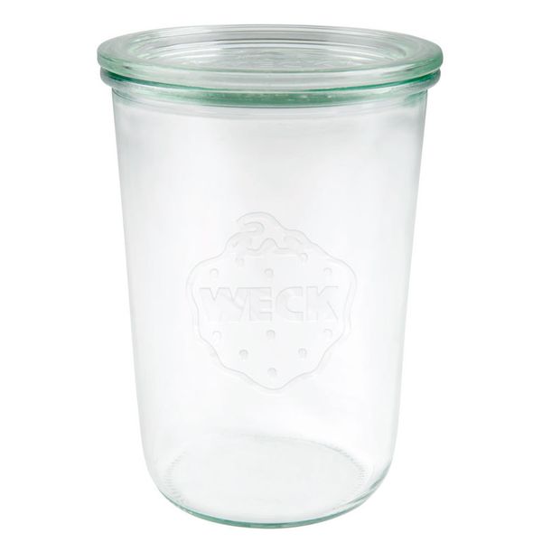 Weck Camber Glass With Glass Lid, Content: 850 Ml, H: 147 Mm, D: 100 Mm